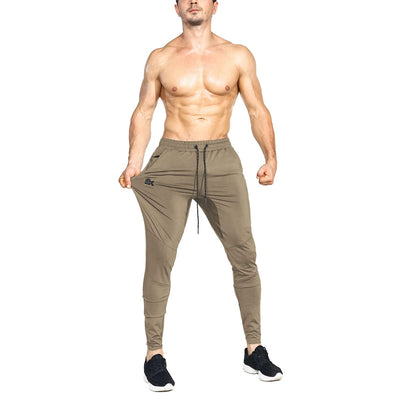 BROKIG Mens Lightweight Gym Jogger Pants,Men's Workout Sweatpants with Zip Pocket