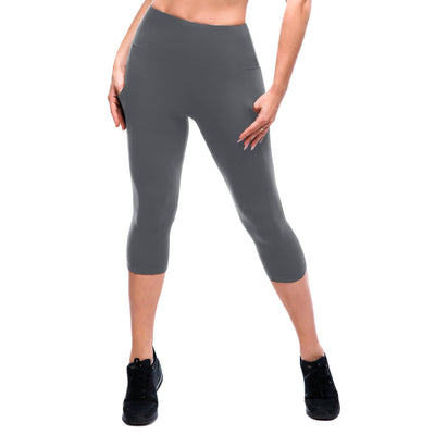 SINOPHANT High Waisted Leggings with Pockets Women, Full Length Capri Buttery Soft Stretchy Yoga Pants