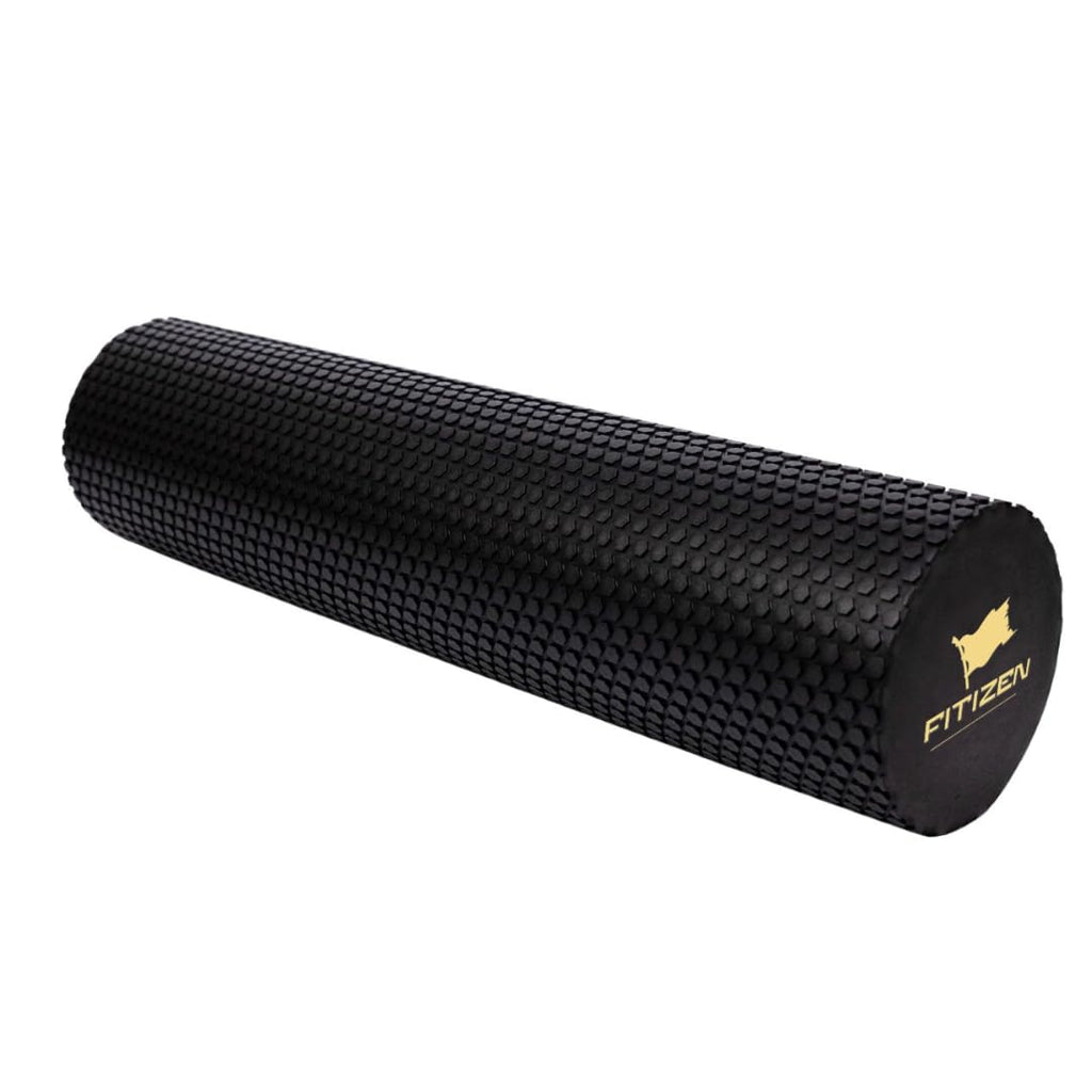 Fitizen Foam Roller – Muscle Massage Rehab Stiff Back Pain Physical Therapy Deep Tissue Firm Exercise Equipment Home Gym Stress Yoga Pilates for The Fit Citizen by FitNation