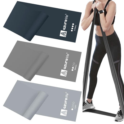 Resistance Bands,Professional Long Non-Latex Elastic Stretch Bands,Exercise Bands for Physical Therapy, Yoga, Pilates, Rehab, at-Home or The Gym Workouts, Strength Training