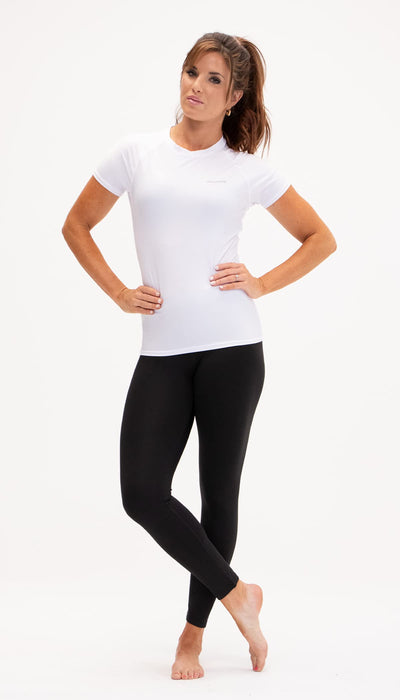 DEVOPS 3 Pack Women's Compression Shirt Dry Fit Short Sleeve Running Athletic T-Shirt Workout Tops