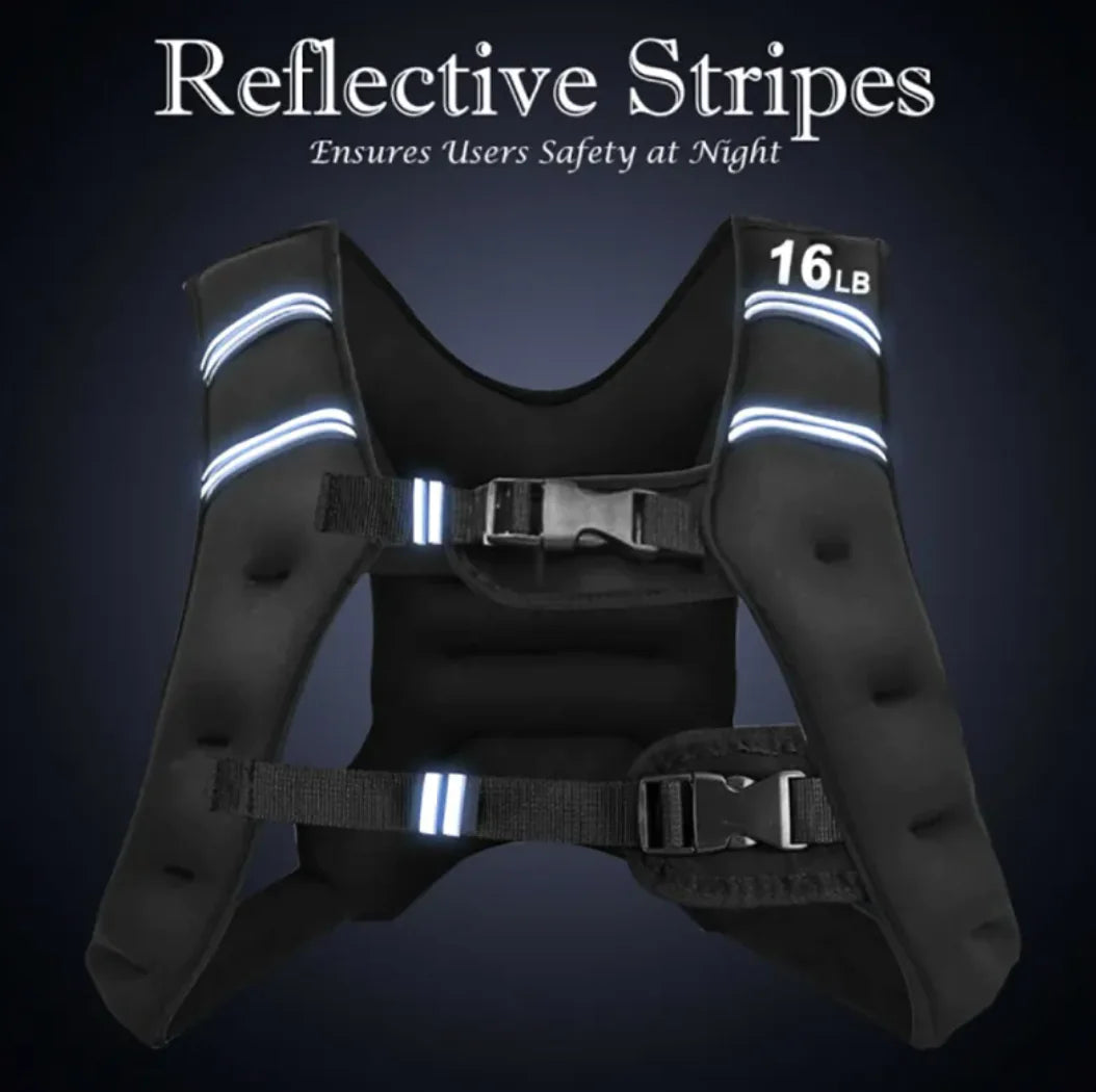 Adjustable Weighted Training Vest