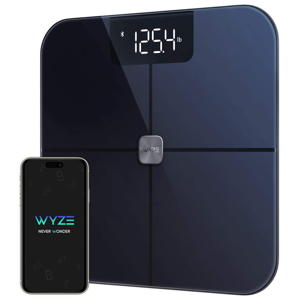Ultra, Smart Scale with 4.3" Color Display, Digital Bathroom Scale for Body Weight BMI Muscle Mass Composition, Wi-Fi & Bluetooth Body Fat Scale with Heart Rate, 400 lbs (Black)