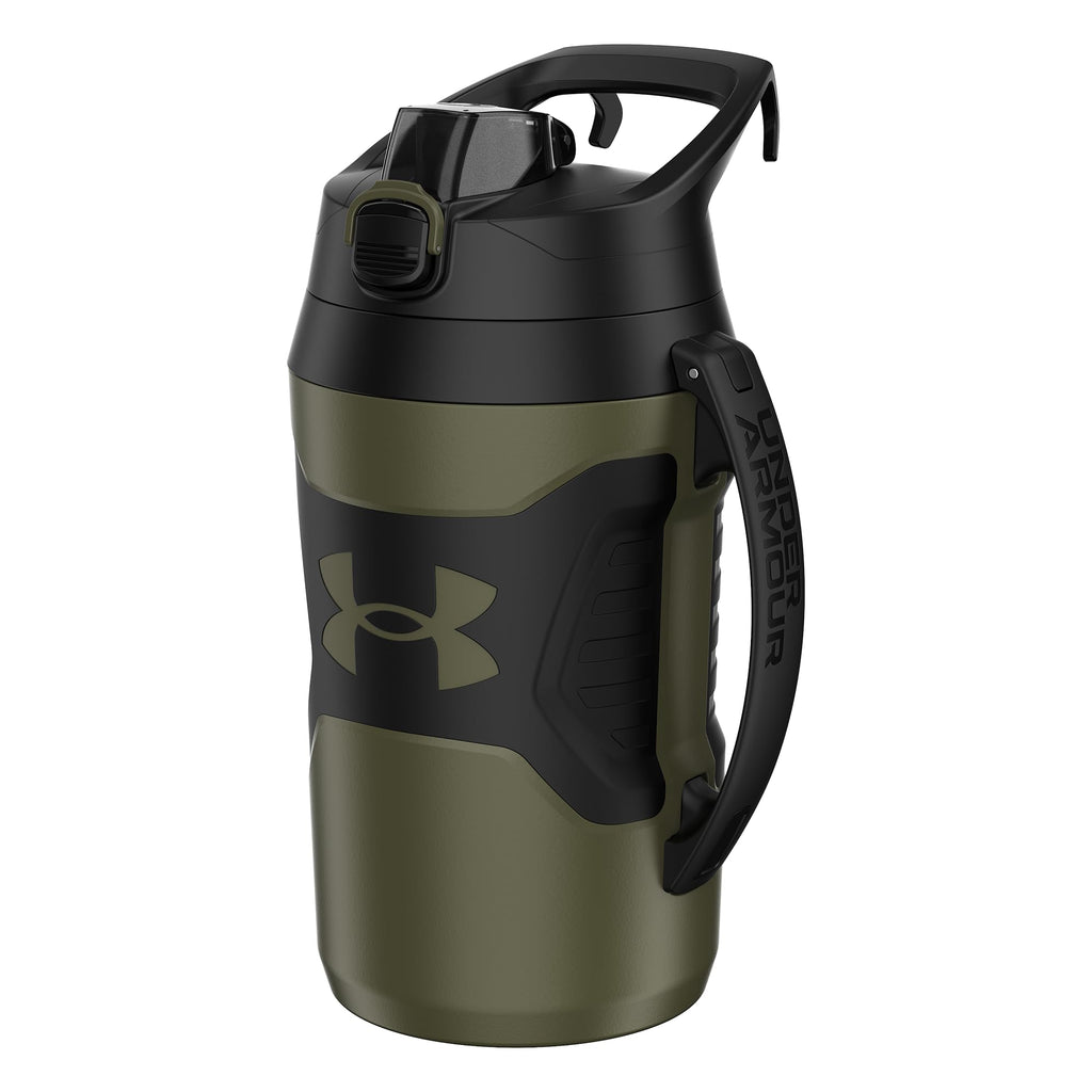 Under Armour Half Gallon Water Bottle Insulated, 64oz Insulated Water Bottle with Handle, Sports Water Jug, Fence Hook, Leak Resistant, for Baseball, Football & More