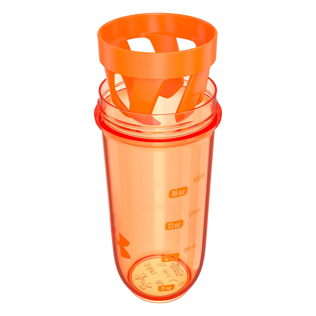 Under Armour UA 24oz Clarity Shaker Bottle Clear/Black OSFA