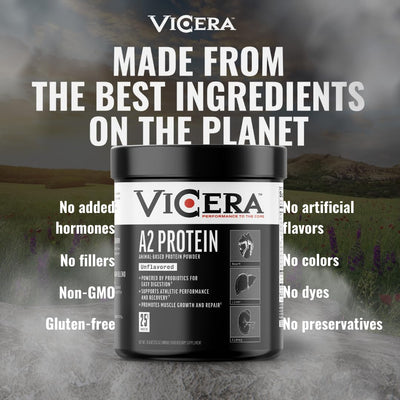 A2 Protein Powder, Peppermint Milkshake, 25 G Protein per Serving, Organic A2/A2 Whey Casein Blend With Probiotics and Celtic Sea Salt, Gluten Free Workout Supplement, Non GMO, 20 Serv, 27.4 Oz