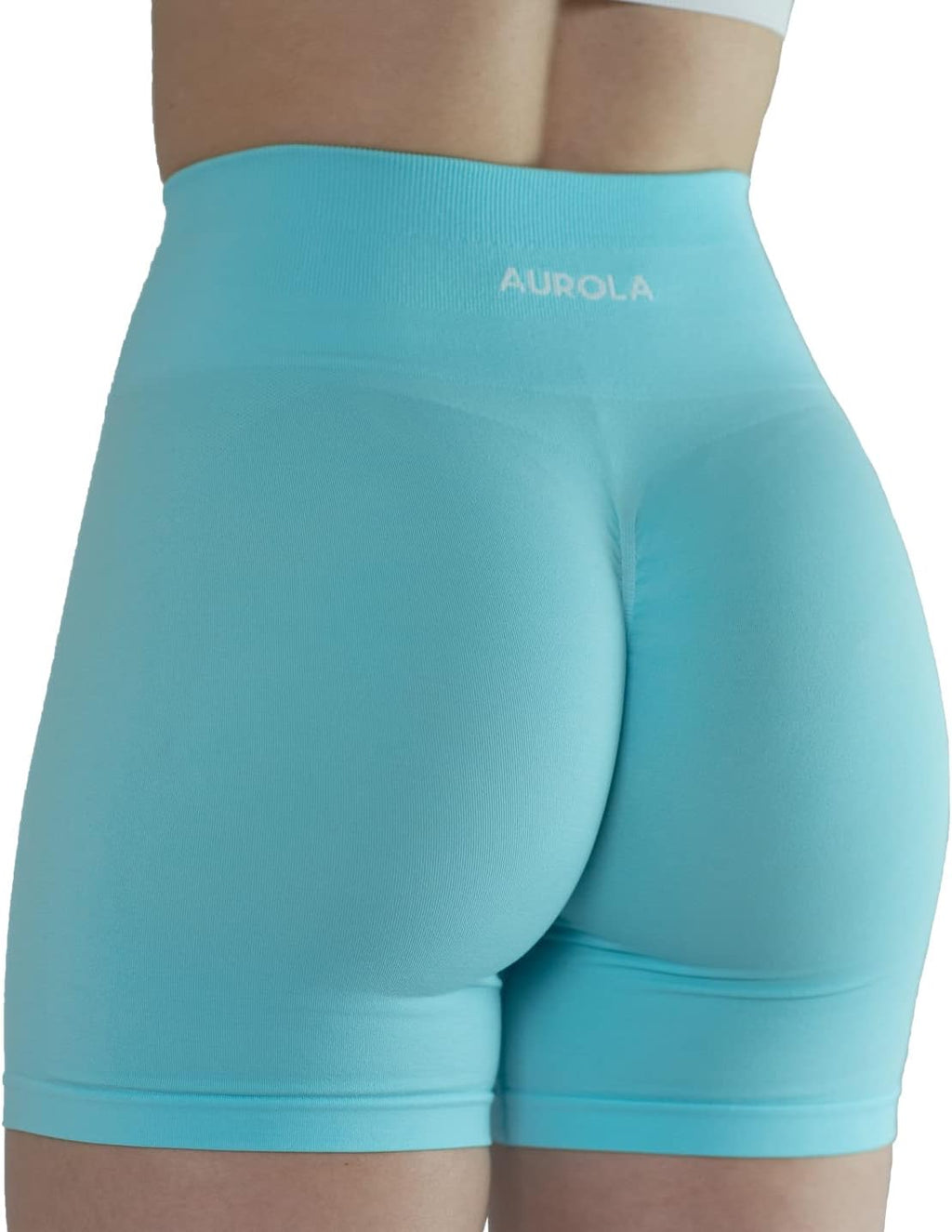 AUROLA Intensify Workout Shorts for Women Seamless Scrunch Short Gym Yoga Running Sport Active Exercise Fitness Shorts
