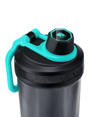 VOLTRX Electric Protein Shaker Bottle - USB Rechargeable Mixer Cup for Shakes and Meal Replacements, BPA-Free Tritan, 24oz