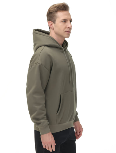 THE GYM PEOPLE Men's Fleece Pullover Hoodie Loose Fit Ultra Soft Hooded Sweatshirt With Pockets