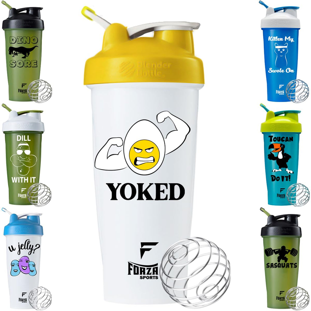 Forza Sports Blender Bottle x Classic 28 oz. Shaker - Fit AF