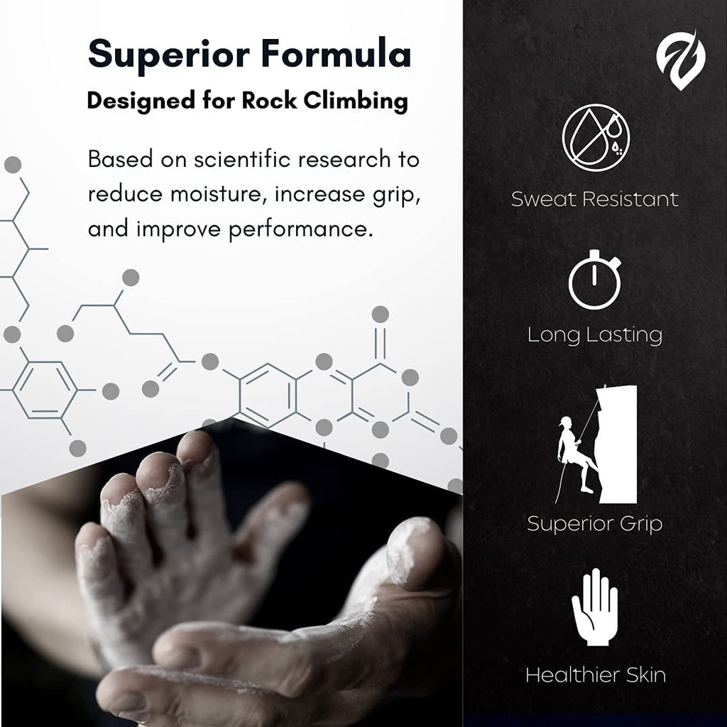 Liquid Chalk, Mess Free Gym Chalk for Weightlifting, Gymnastics, Rock Climbing, Dancing, and Lifting. Sweat Resistant and Long Lasting for Stronger Hand Grip. Package May Vary.