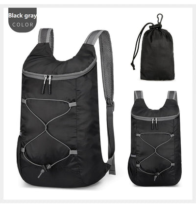 16L Lightweight Foldable Hiking-Backpack Small Packable-Daypack For Travel,Ultralight Water-Resistant Gym Bag Men Women Easy Carry-on (Royal Blue)