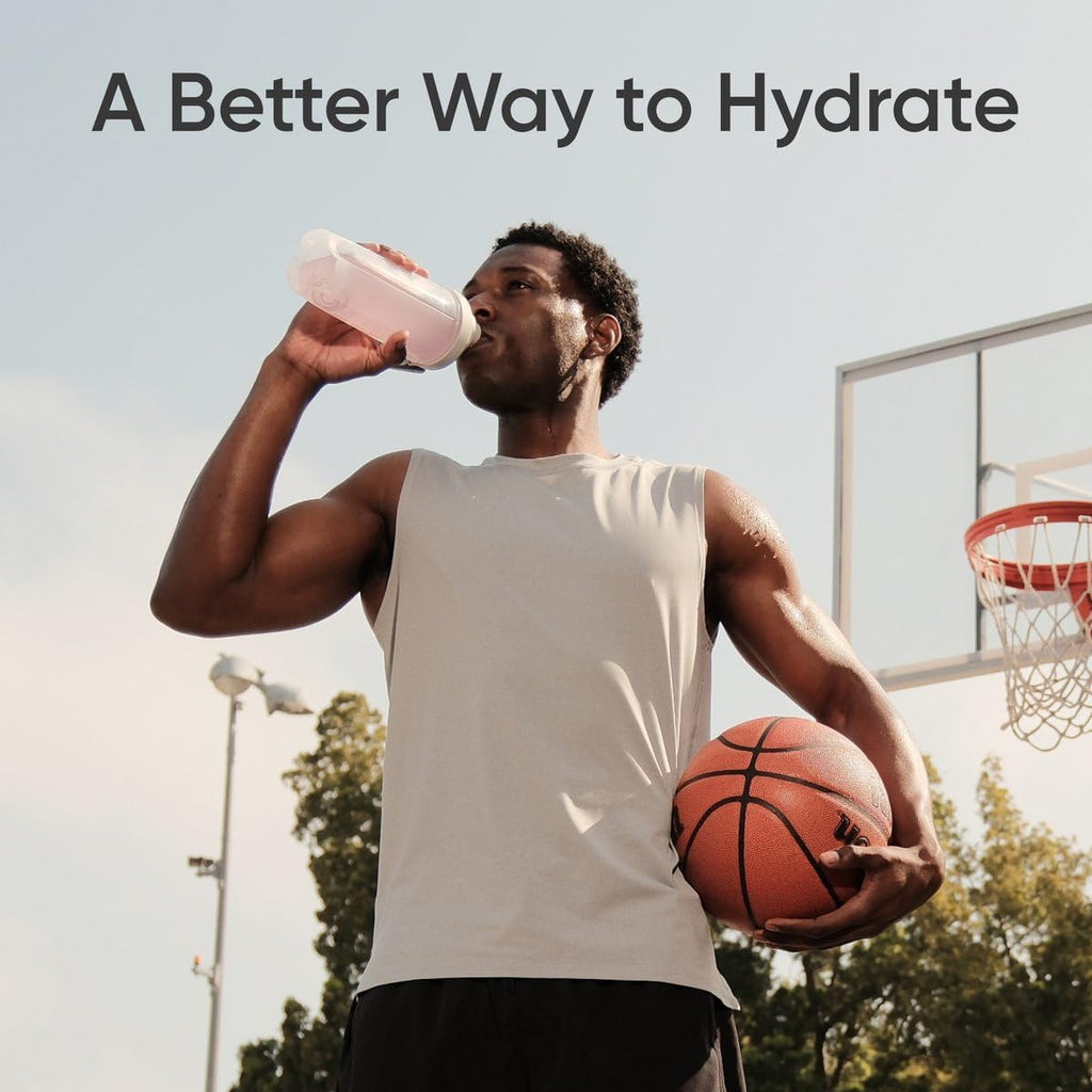 Sports Research® Hydrate Electrolytes Powder - Sugar-Free & Naturally Flavored with Vitamins, Minerals, and Coconut Water - Supports Hydration - Raspberry Lemonade - 90 Servings