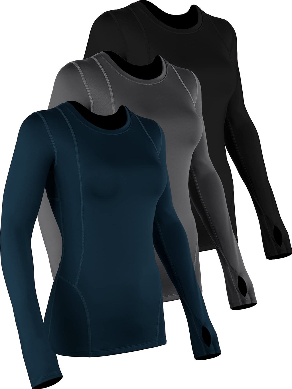 CADMUS Quick-Drying Running Long Sleeve Shirt for Women Workout Shirts