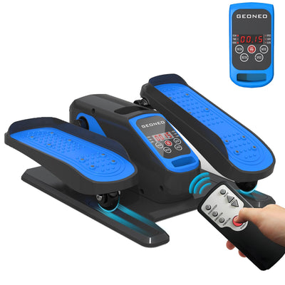 Under Desk Elliptical Machine, Electric Elliptical Exerciser for Senior, Quiet & Small Electric Seated Pedal Exerciser for Home with Display Monitor, Remote Control & 12 Adjustable Speeds