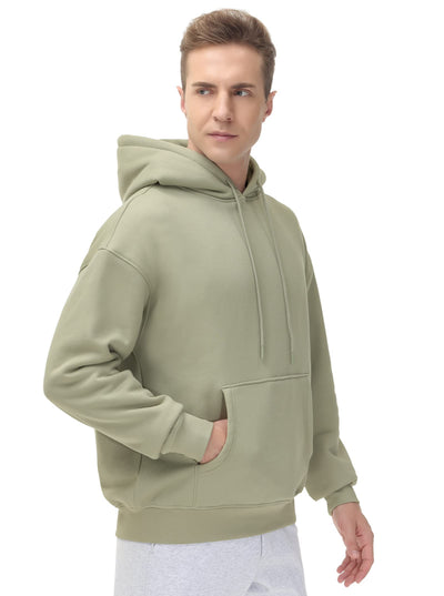 THE GYM PEOPLE Men's Fleece Pullover Hoodie Loose Fit Ultra Soft Hooded Sweatshirt With Pockets