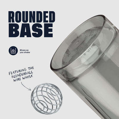 BlenderBottle Shaker Bottle Pro Series Perfect for Protein Shakes and Pre Workout, 28-Ounce, Black