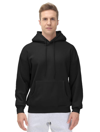 THE GYM PEOPLE Men's Fleece Pullover Hoodie Loose Fit Ultra Soft Hooded Sweatshirt With Pockets