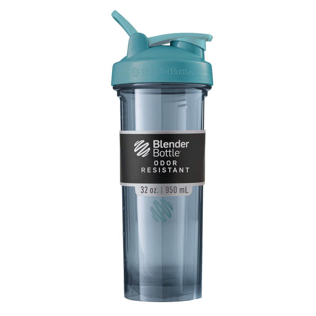 BlenderBottle Shaker Bottle Pro Series Perfect for Protein Shakes and Pre Workout, 28-Ounce, Black