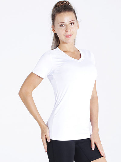 CADMUS 3/4/5 Pack Women's Compression Shirt Running Athletic T-Shirts Workout Tops Baselayer Short Sleeve Yoga Gym Sports