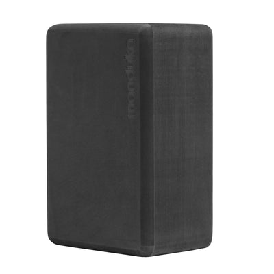 Manduka Foam Yoga Block - Recycled EVA Foam Block with Ergonomic Support, Yoga Equipment, Home Gym Accessory, & Pilates Tool, Lightweight for Travel, High Density, Comfortable Edges