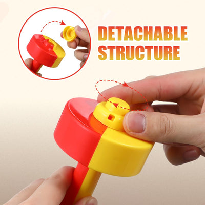 Kids Dumbbell Toy 1 Pair Kids Weight Lifting Set Plastic Dumbbell Toy Gym Sports Workout Equipment for Kids