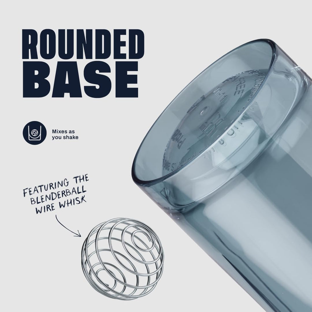 BlenderBottle Shaker Bottle Pro Series Perfect for Protein Shakes and Pre Workout, 28-Ounce, Black