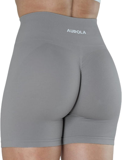 AUROLA Intensify Workout Shorts for Women Seamless Scrunch Short Gym Yoga Running Sport Active Exercise Fitness Shorts