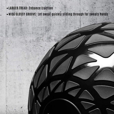 Yes4All Slam Balls, 10-40lb Weighted Ball Weight, Durable PVC Sand Filled Workout Dynamic Slam Ball for Core Strengthen