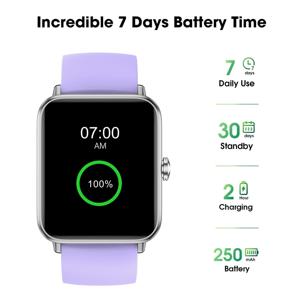 Smart Watch, Fitness Tracker with Heart Rate Monitor, Blood Oxygen, Sleep Tracker, 41mm Touchscreen Smartwatch for Android iOS Swimming Waterproof Pedometer Step Calories Tracker for Women Men