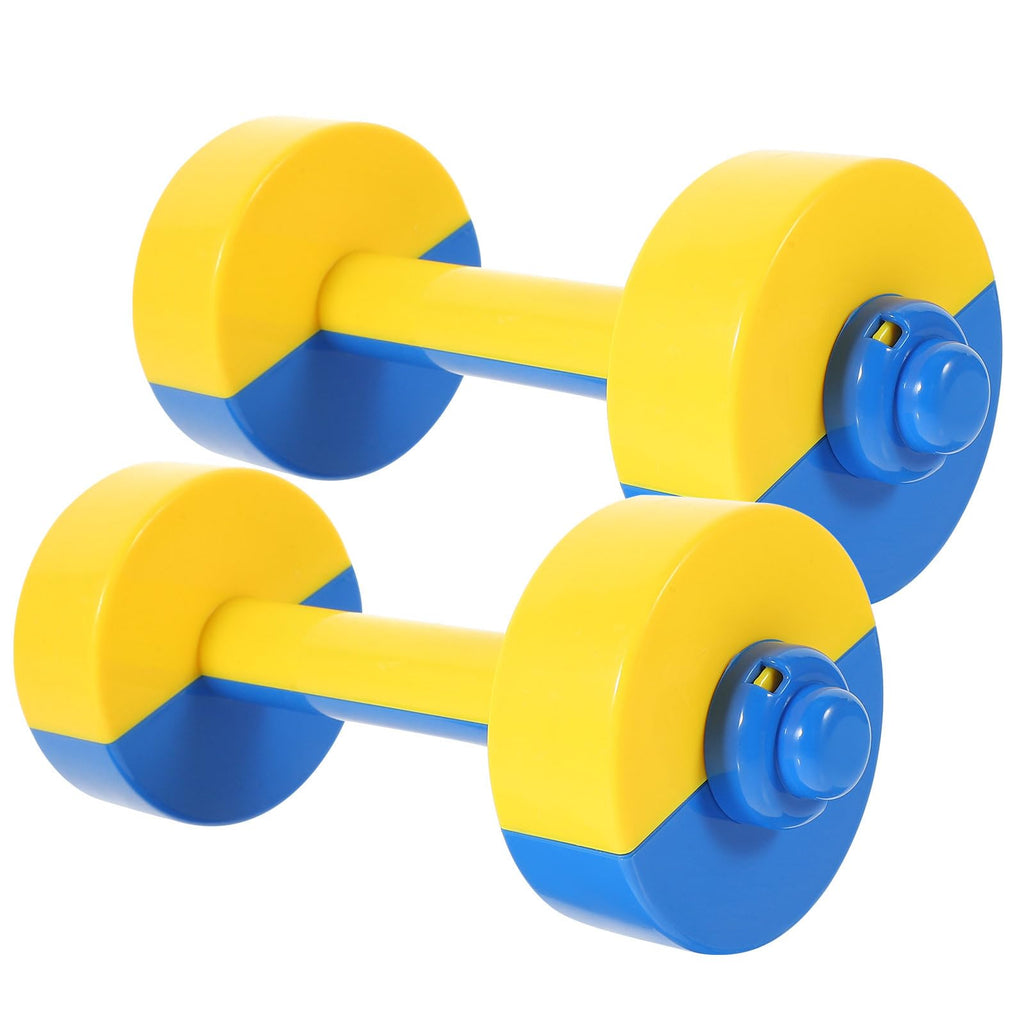 Kids Dumbbell Toy 1 Pair Kids Weight Lifting Set Plastic Dumbbell Toy Gym Sports Workout Equipment for Kids