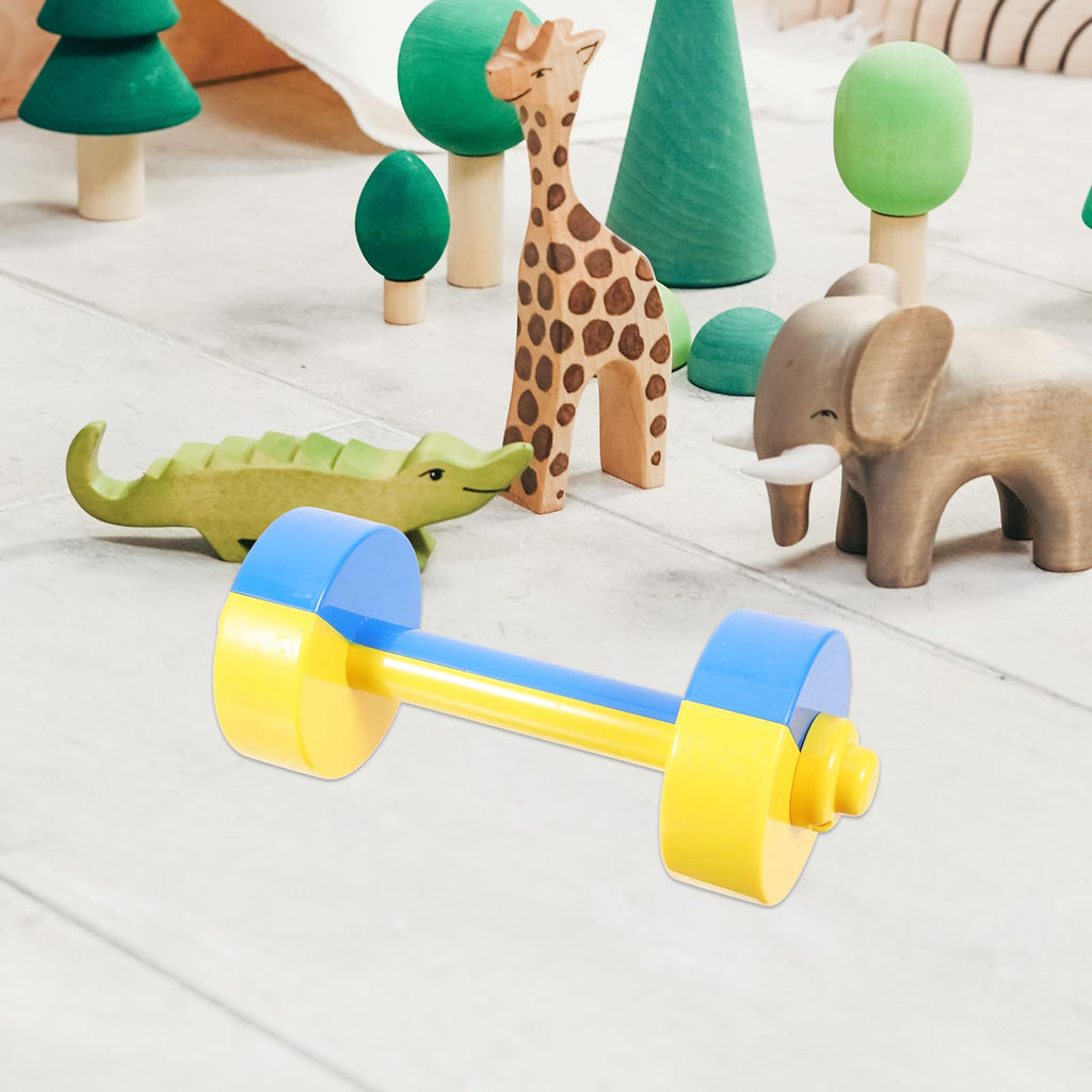 Kids Dumbbell Toy 1 Pair Kids Weight Lifting Set Plastic Dumbbell Toy Gym Sports Workout Equipment for Kids