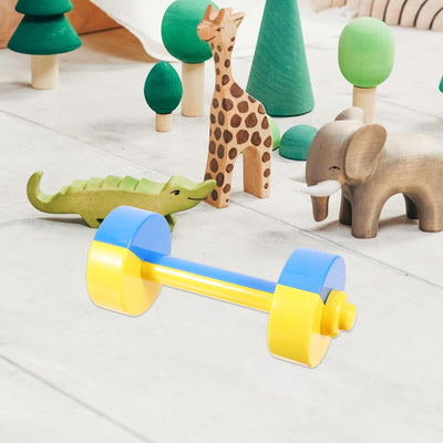 Kids Dumbbell Toy 1 Pair Kids Weight Lifting Set Plastic Dumbbell Toy Gym Sports Workout Equipment for Kids