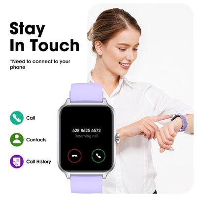 Smart Watch No App/Phone Required,42mm Smartwatch for Women Men,Fitness Tracker Watch with Heart Rate Monitor, Sleep Tracker, Pedometer,Step Counter,IP68 Waterproof, for Android iOS Phones