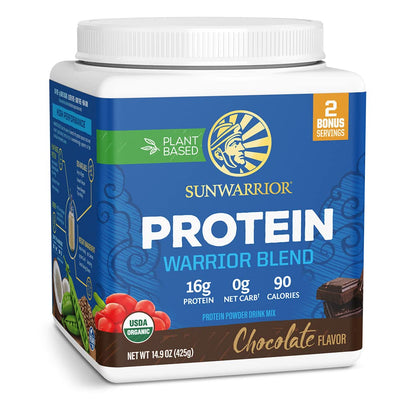 Organic Plant Based Protein Powder | Vegan Organic Protein Powder Vanilla Flavored with BCAA Amino Acids & Hemp Seed Pea Blend | Non-GMO Soy Dairy Filler & Gluten Free (Vanilla, 32 Servings)