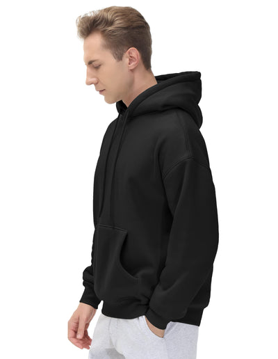 THE GYM PEOPLE Men's Fleece Pullover Hoodie Loose Fit Ultra Soft Hooded Sweatshirt With Pockets