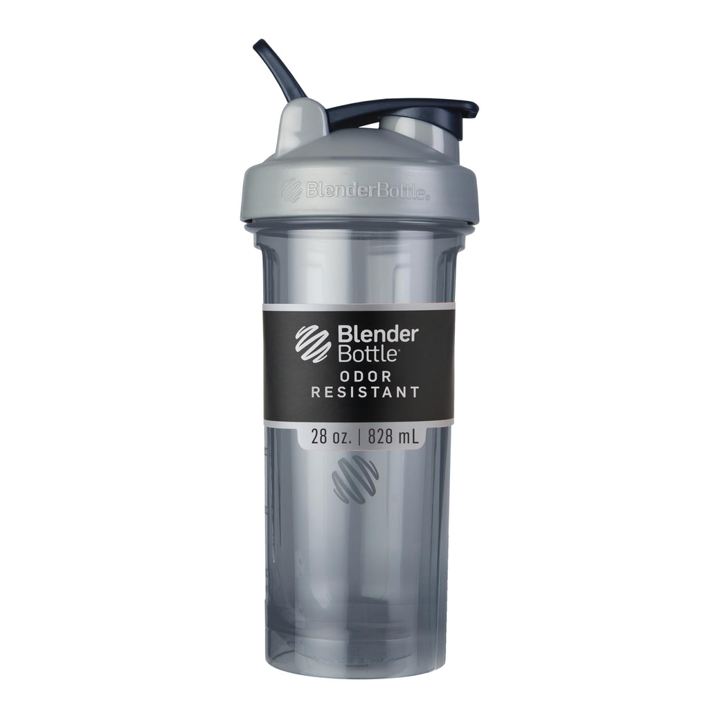 BlenderBottle Shaker Bottle Pro Series Perfect for Protein Shakes and Pre Workout, 28-Ounce, Black