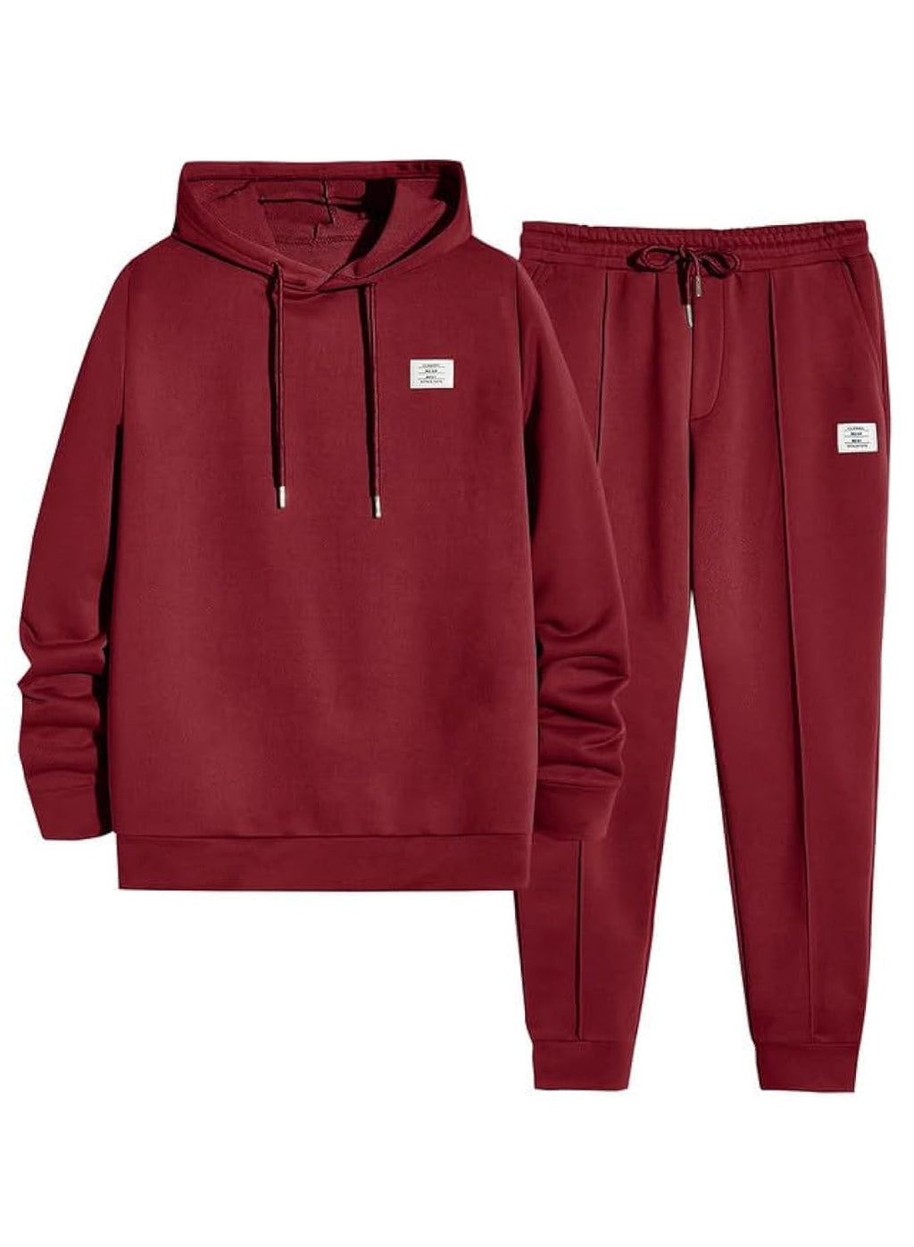 JMIERR Men's 2 Piece Outfits Hoodie Sweatshirt Tracksuit & Joggers Sweatpants Sweatsuit Set