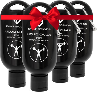 Liquid Chalk, Mess Free Gym Chalk for Weightlifting, Gymnastics, Rock Climbing, Dancing, and Lifting. Sweat Resistant and Long Lasting for Stronger Hand Grip. Package May Vary.