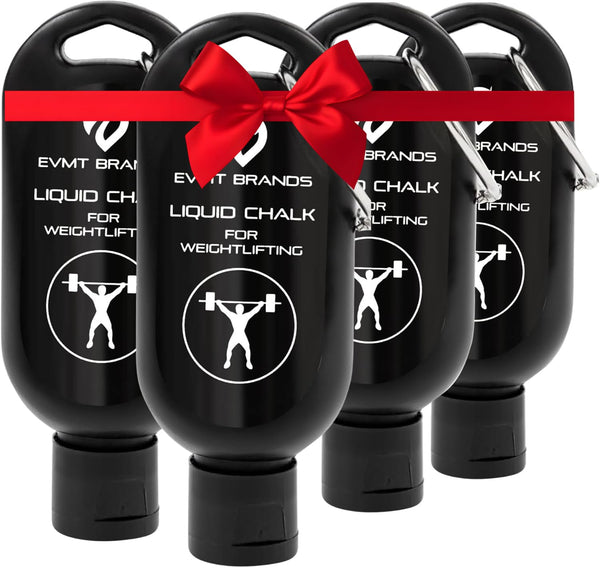 Liquid Chalk, Mess Free Gym Chalk for Weightlifting, Gymnastics, Rock Climbing, Dancing, and Lifting. Sweat Resistant and Long Lasting for Stronger Hand Grip. Package May Vary.