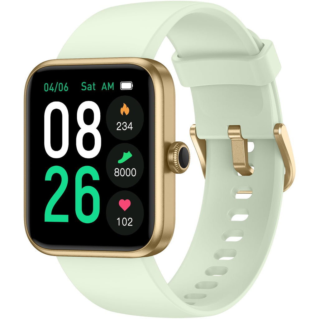 Smart Watch, Fitness Tracker with Heart Rate Monitor, Blood Oxygen, Sleep Tracker, 41mm Touchscreen Smartwatch for Android iOS Swimming Waterproof Pedometer Step Calories Tracker for Women Men