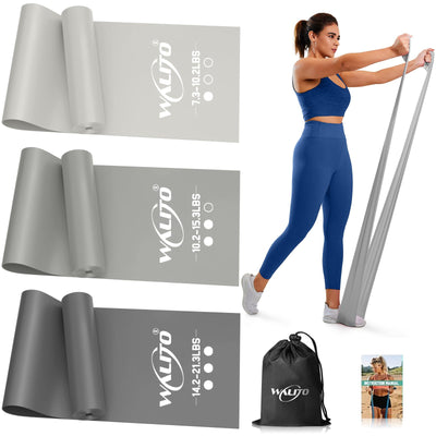 WALITO Resistance Bands for Working Out, Exercise Bands for Women and Men, Workout Bands for Physical Therapy, Stretch, Recovery, Pilates, Rehab, Strength Training and Home Gym