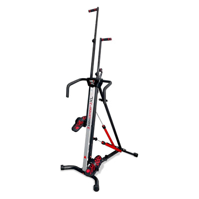 MaxiClimber XL Vertical Climbers - The Original Compact, Mountain Climber, Stair Stepper Exercise Machines - XL-2000 HRS (Hydraulic Resistance System, 12 Level) - Free Coach-led Classes & Fitness App