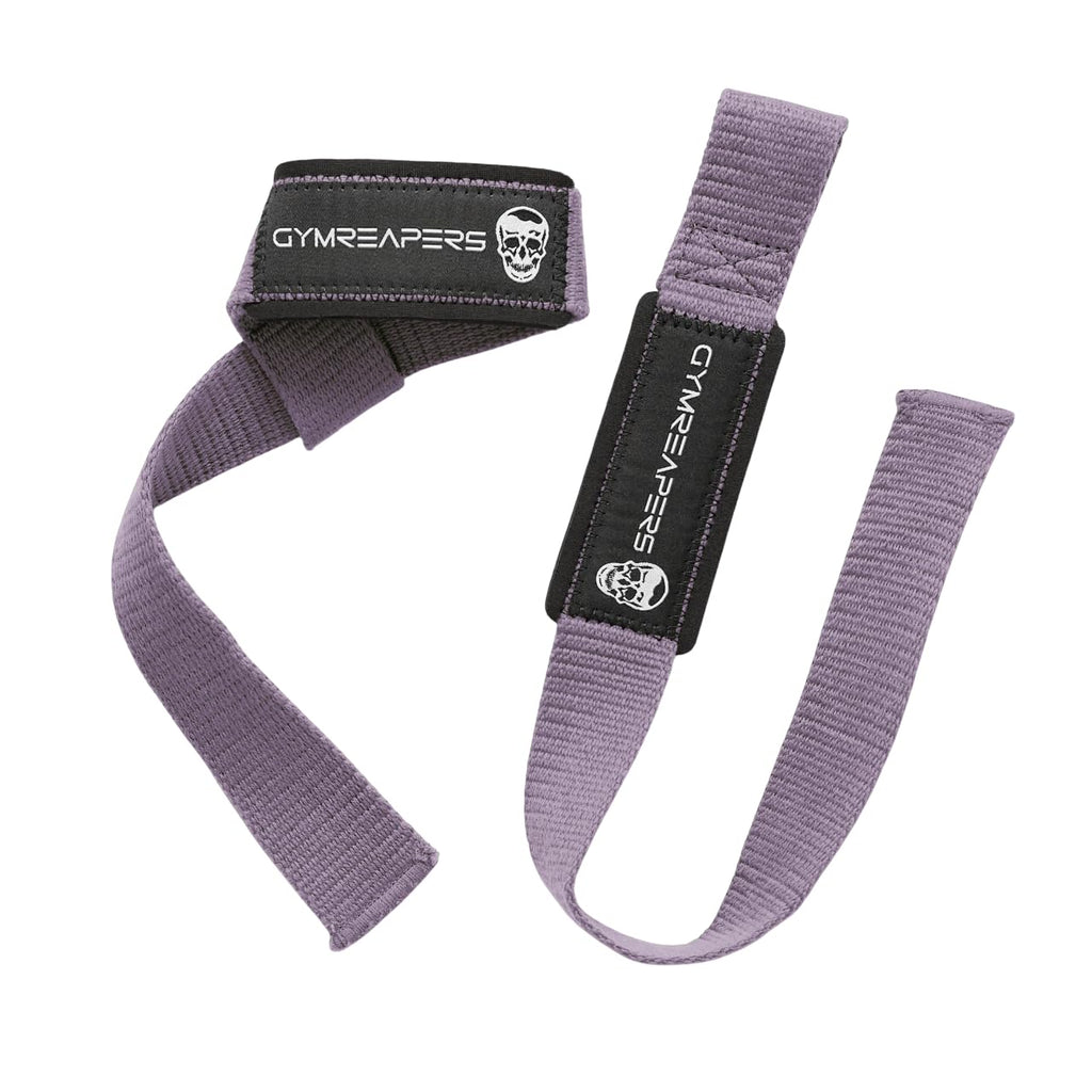 Gymreapers Lifting Wrist Straps for Weightlifting, Bodybuilding, Powerlifting, Strength Training, & Deadlifts - Padded Neoprene with 18 inch Cotton