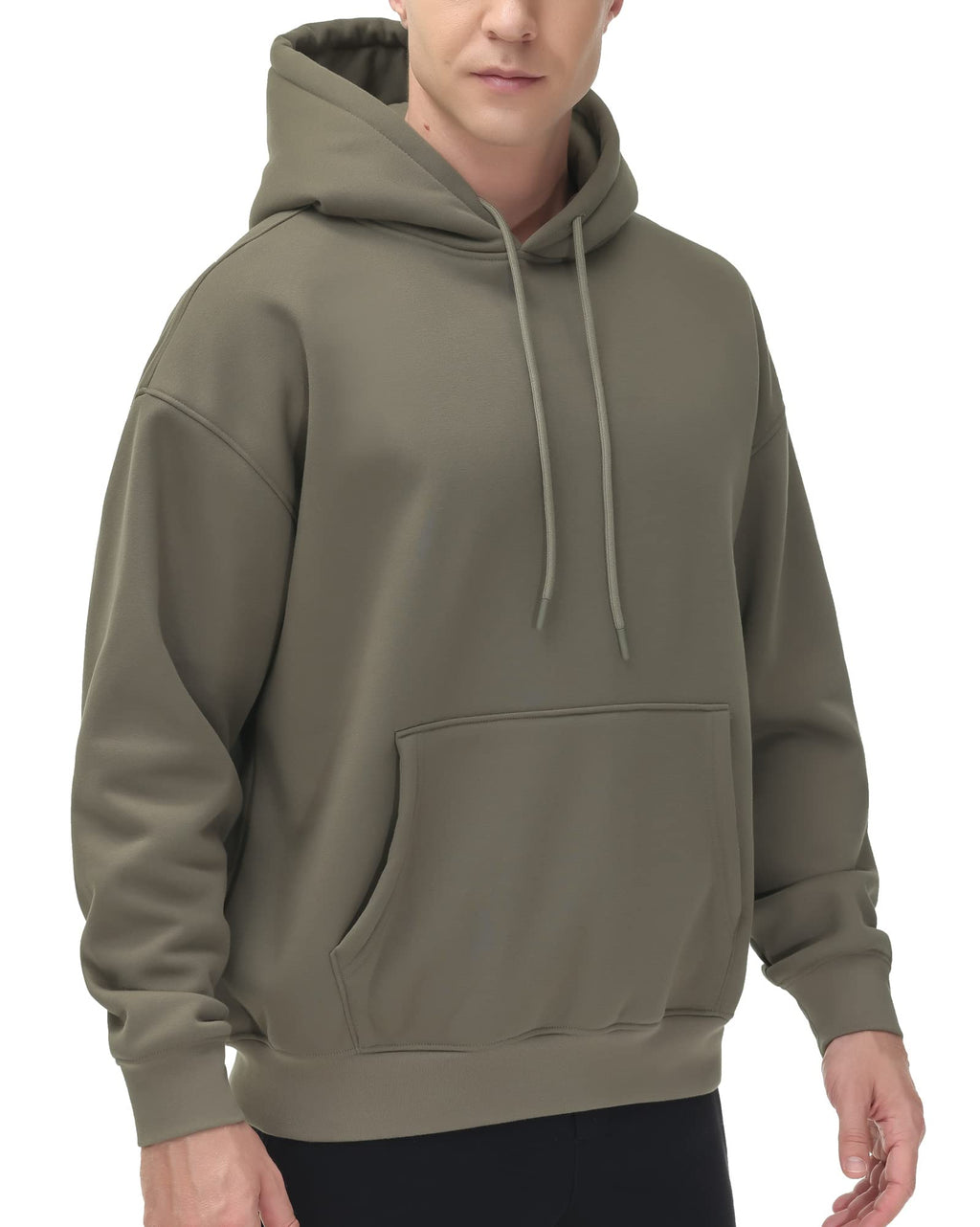 THE GYM PEOPLE Men's Fleece Pullover Hoodie Loose Fit Ultra Soft Hooded Sweatshirt With Pockets