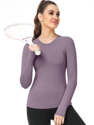 CADMUS Quick-Drying Running Long Sleeve Shirt for Women Workout Shirts