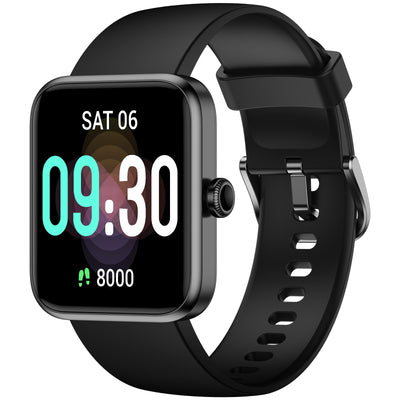 Smart Watch, Fitness Tracker with Heart Rate Monitor, Blood Oxygen, Sleep Tracker, 41mm Touchscreen Smartwatch for Android iOS Swimming Waterproof Pedometer Step Calories Tracker for Women Men
