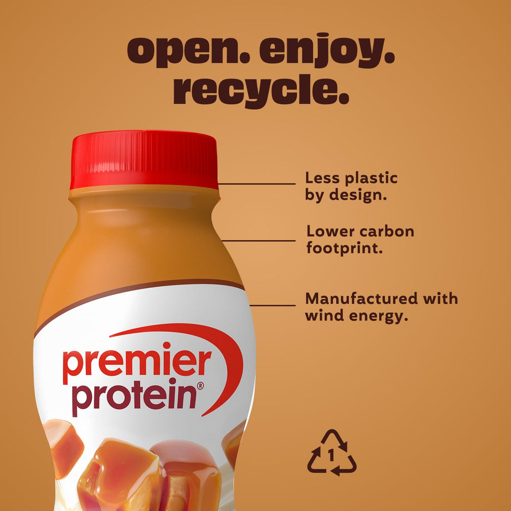 Premier Protein Shake, Chocolate, 30g Protein 1g Sugar 24 Vitamins Minerals Nutrients to Support Immune Health, 11.5 fl oz (Pack of 12)