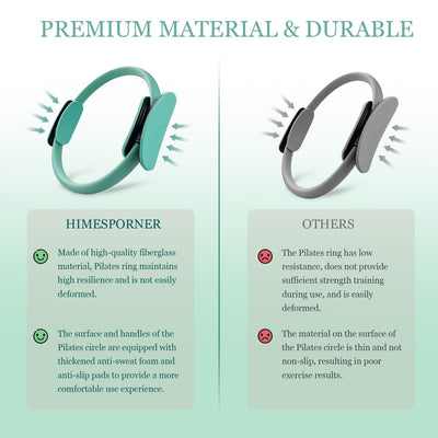 Pilates Equipment Kit for Home Workout, Pilates Ring and Ball Set with 2.2lb *2 Dumbbells, Fabric Resistance Bands, Tape Measure, Bag, Pilates Essentials Accessories for Women Yoga