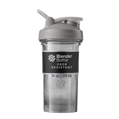 BlenderBottle Shaker Bottle Pro Series Perfect for Protein Shakes and Pre Workout, 28-Ounce, Black